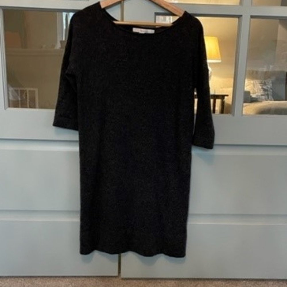 Boden heather gray tunic sweater-Size 6